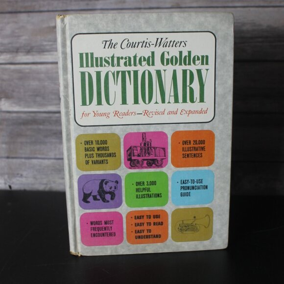 The Courtis-Watters Illustrated Golden Dictionary Revised Edition Vintage 1965 - Picture 7 of 7